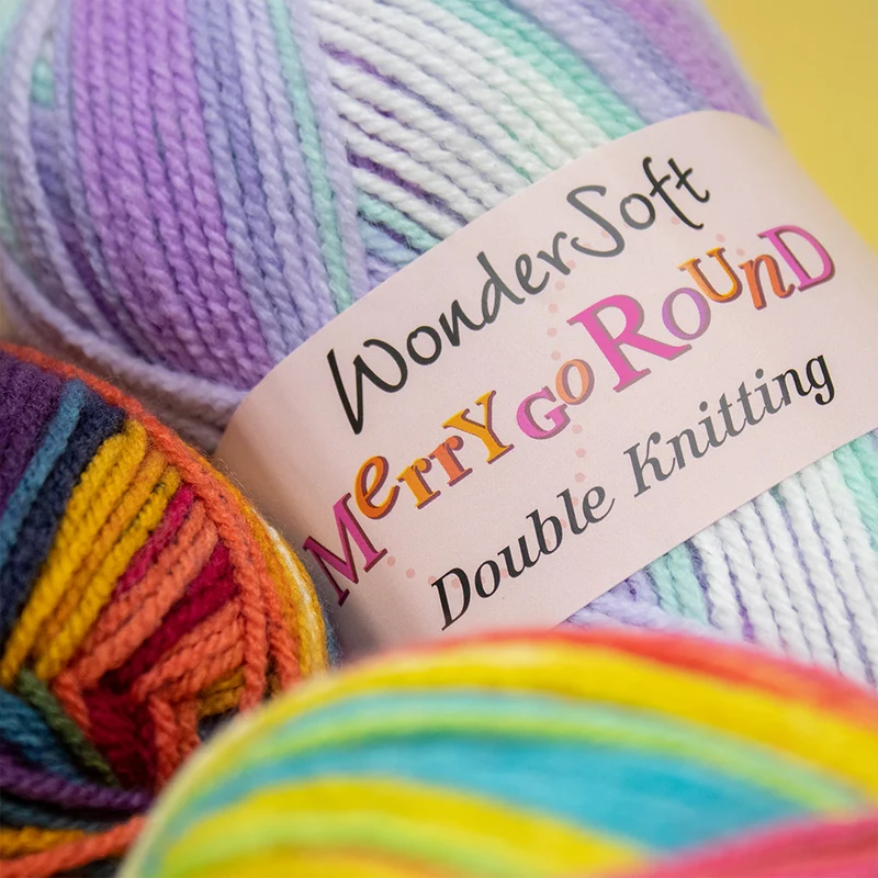 Stylecraft Wondersoft Merry Go Round DK 3142 Rainbow