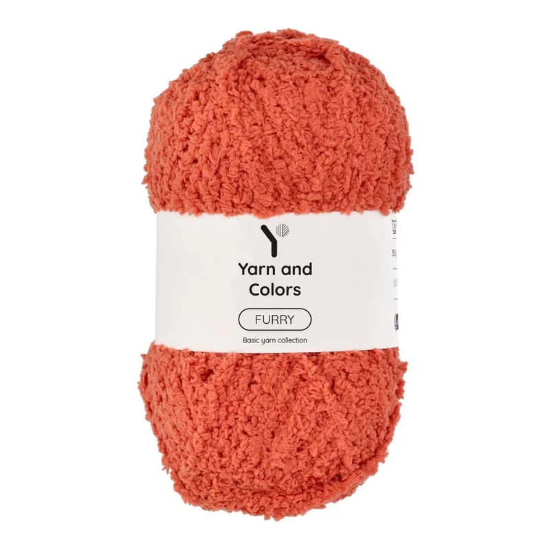 Yarn and Colors Furry 023 Brick