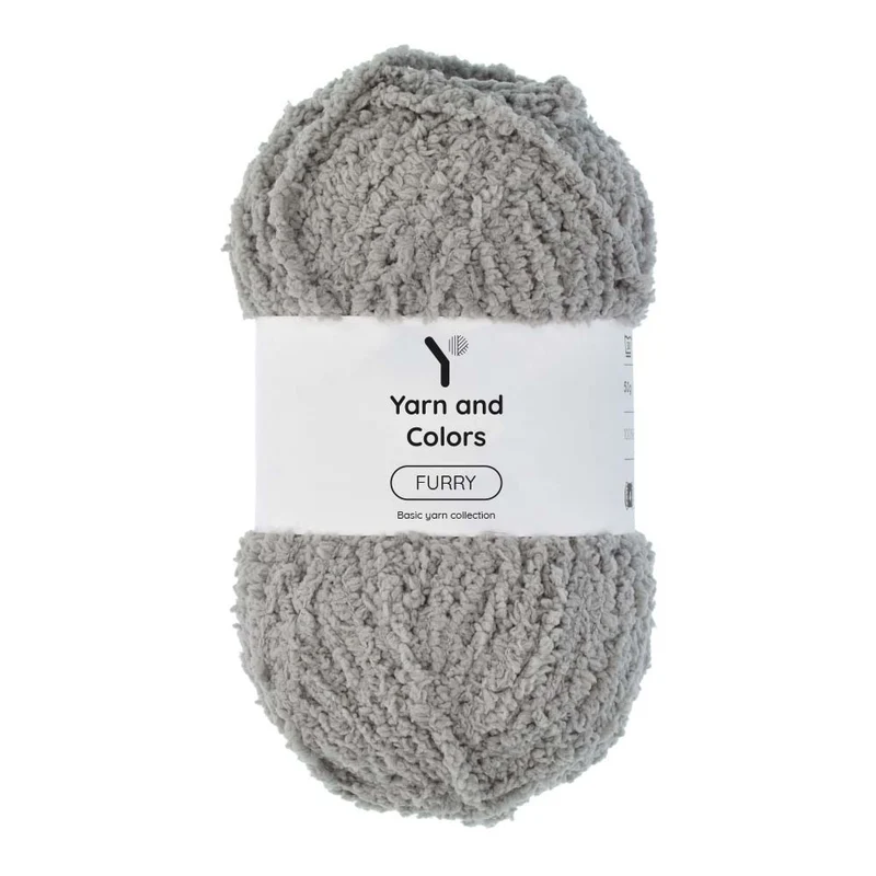 Yarn and Colors Furry 096 Shark Grey