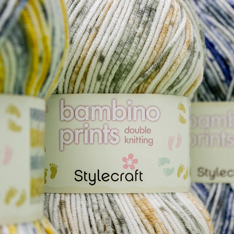 Stylecraft Bambino Prints DK 3763 Ring a Roses