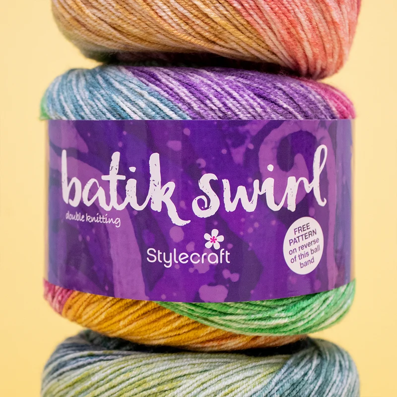 Stylecraft Batik Swirl DK 3735 Highland