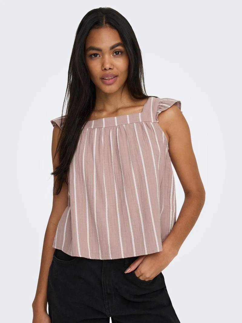 ONLNORA S/S OPEN BACK TOP PTM
