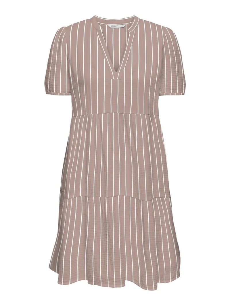 ONLNORA S/S LOOSE DRESS PTM