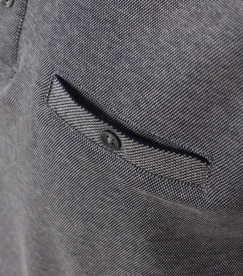 Polo-Shirt Langarm gestreift