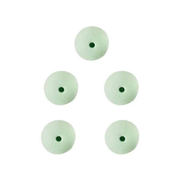 Durable Silikonperlen 12 mm, 5 Stück, 369 Mint