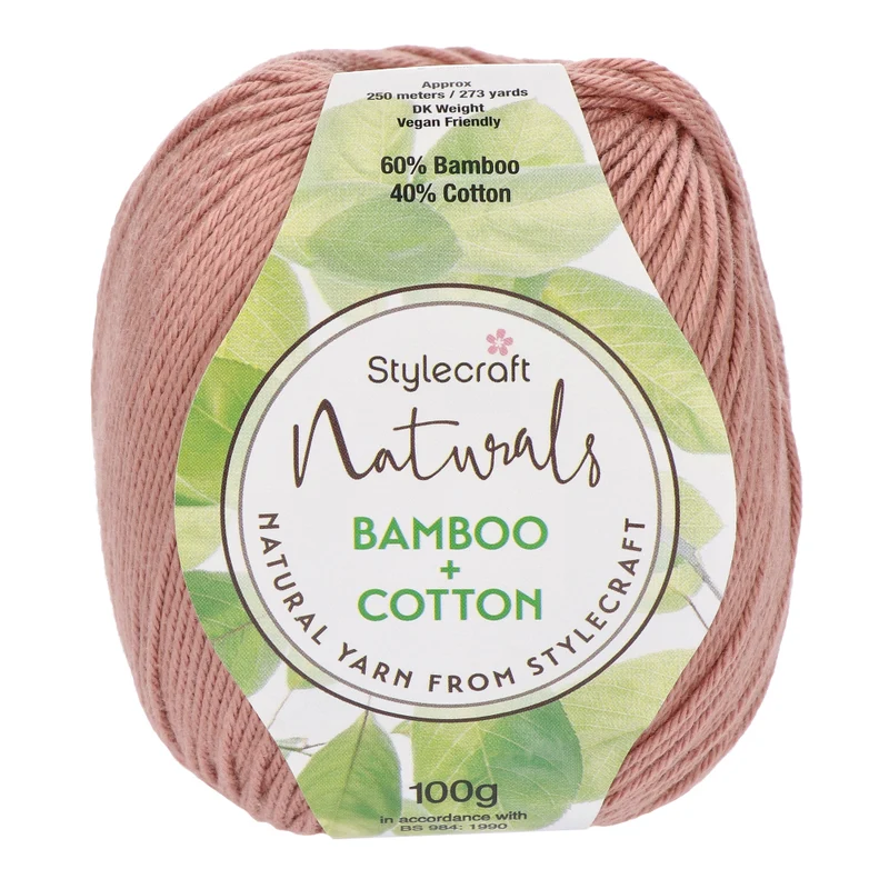 Stylecraft Naturals – Bamboo + Cotton DK 7166 Cameo