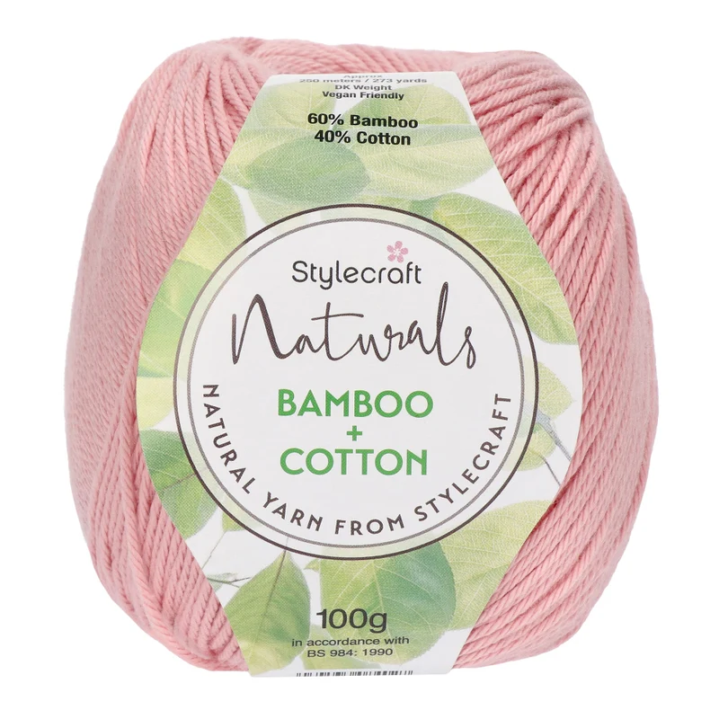 Stylecraft Naturals – Bamboo + Cotton DK 7167 Blossom