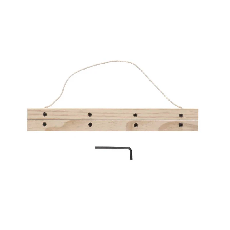 Rico Posterhalter aus Holz, 30 cm