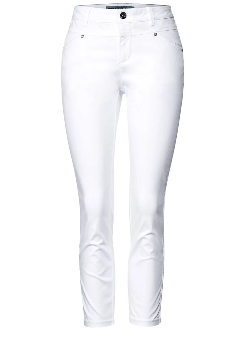 Casual Fit Seidenoptik Hose