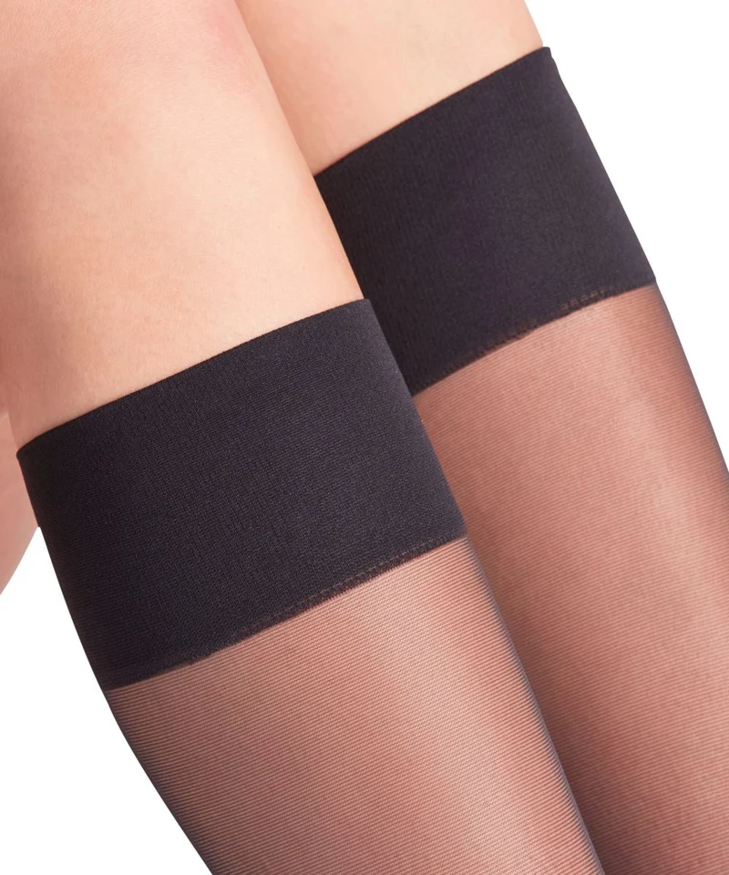 FALKE Pure Matt 20 DEN Damen Kniestrümpfe