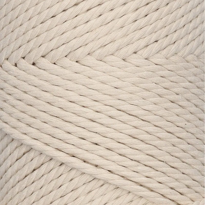 Katia Makramee Cord Fine 206 Naturweiß