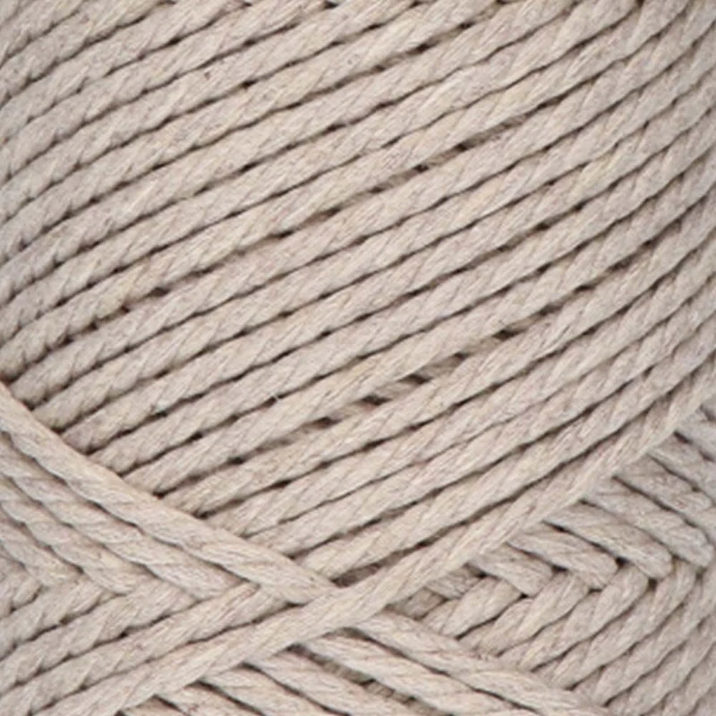 Katia Makramee Cord Fine 205 Beige-Braun