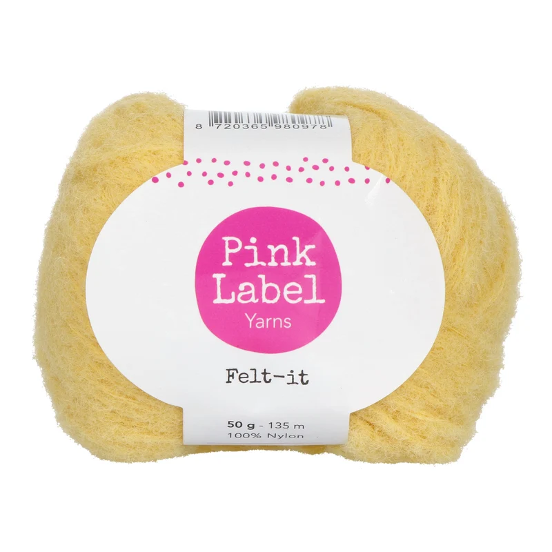 Pink Label Felt-it 015 Macy – Yellow Sands