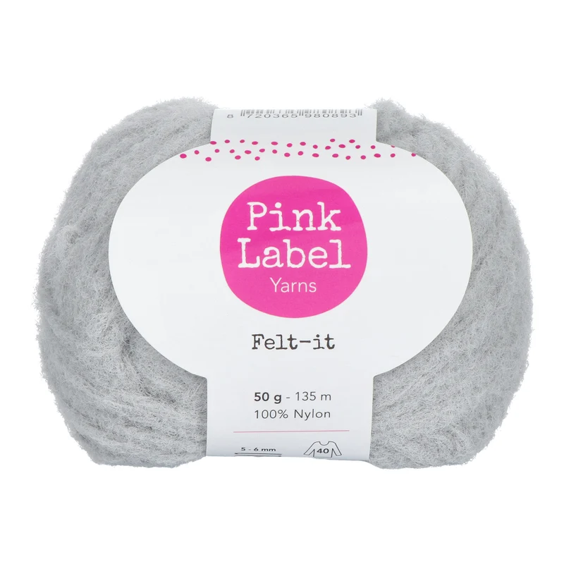Pink Label Felt-it 012 Lizz – Zementgrau