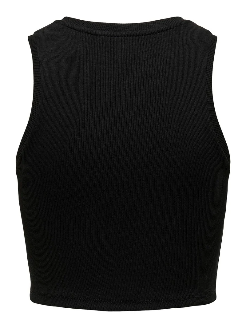 ONLVILMA S/L CROPPED TANK TOP JRS NOOS