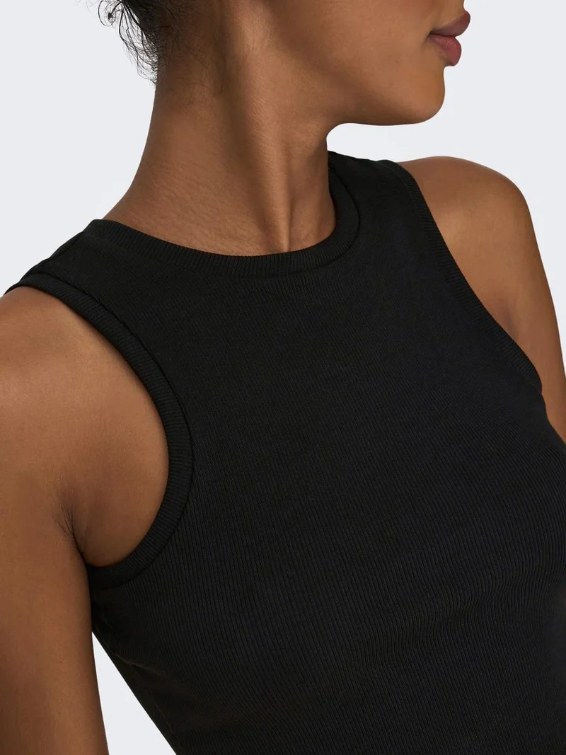 ONLVILMA S/L CROPPED TANK TOP JRS NOOS