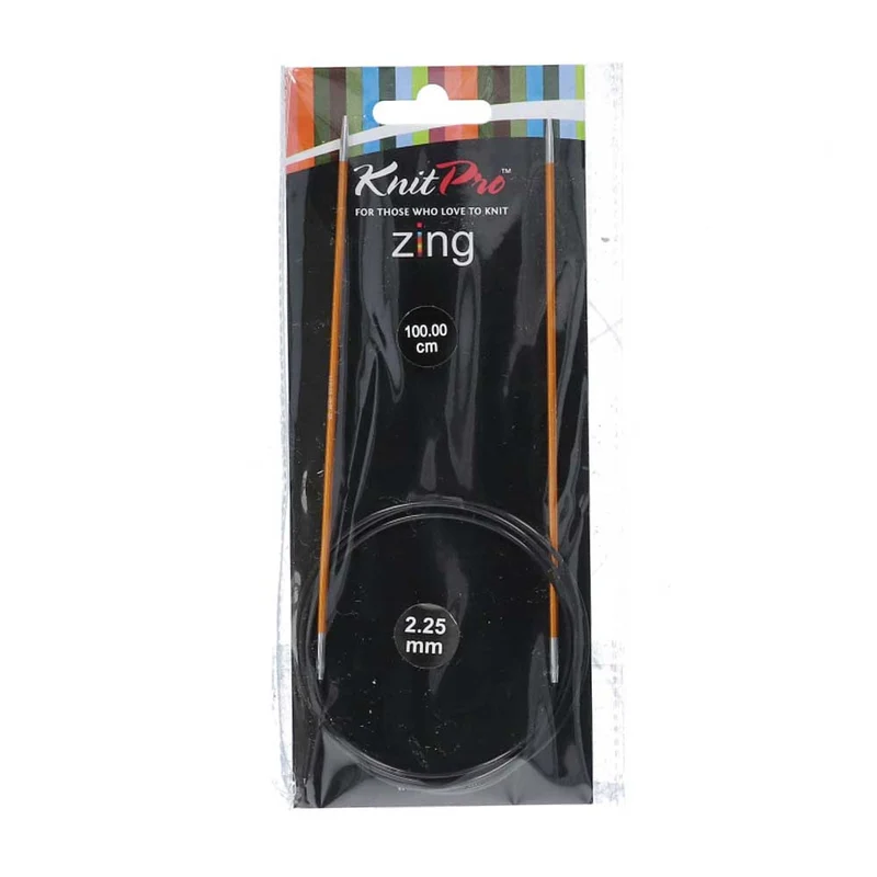 KnitPro Zing Rundstricknadeln 100 cm, 2,25 mm