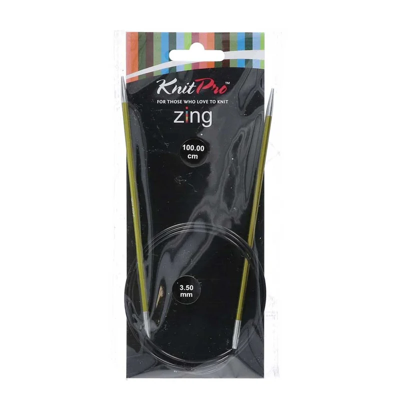 KnitPro Zing Rundstricknadeln 100 cm, 3,50 mm