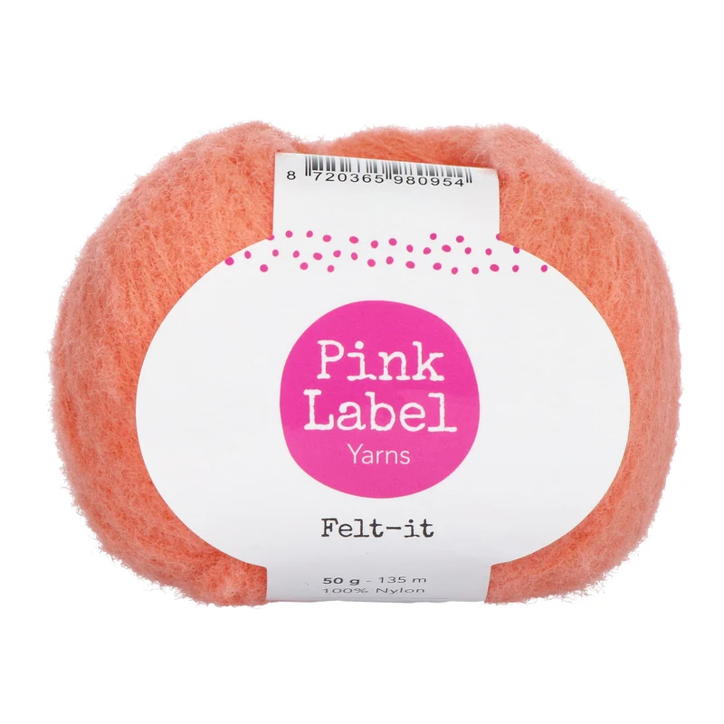 Pink Label Felt-it 080 Bliss – Living Coral