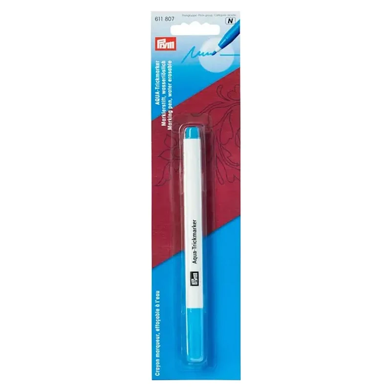 Prym Aqua Markierstift Trick Marker, auswaschbar, extra fein