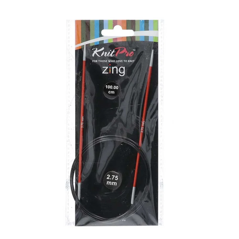 KnitPro Zing Rundstricknadeln 100 cm, 2,75 mm