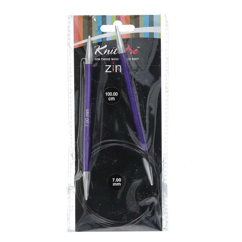 KnitPro Zing Rundstricknadeln 100 cm, 7,00 mm