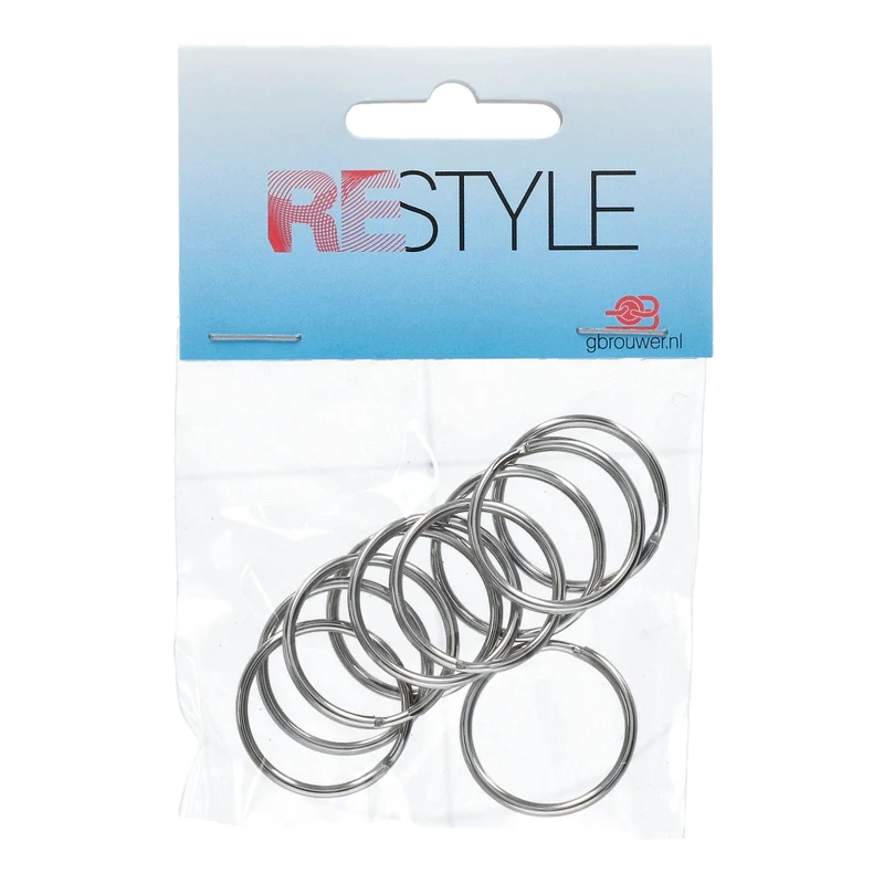Restyle-Schlüsselanhänger 25 mm (10 Stück)