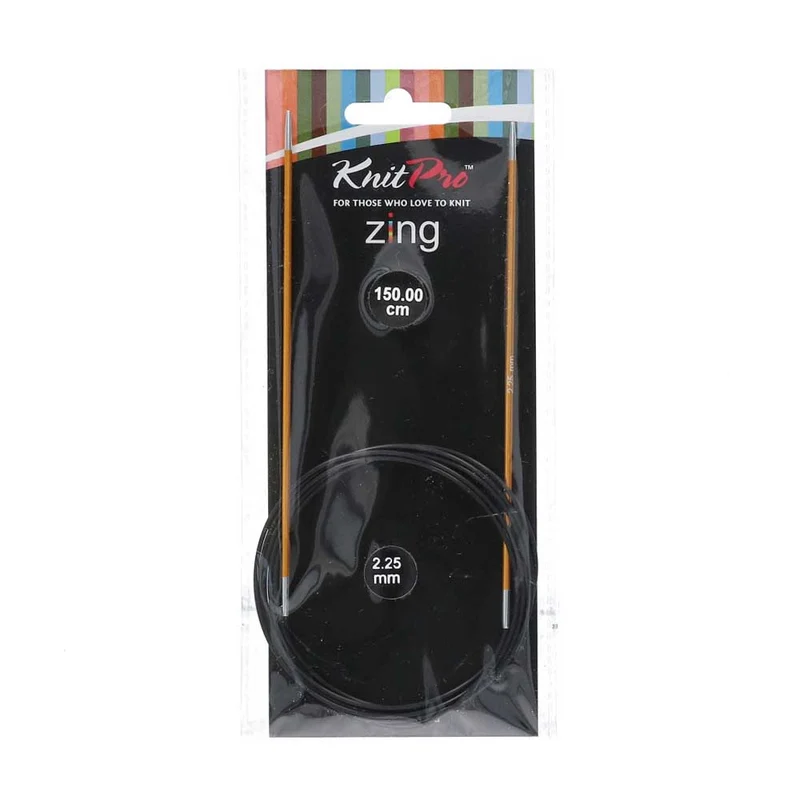 KnitPro Zing Rundstricknadeln 150 cm, 2,25 mm