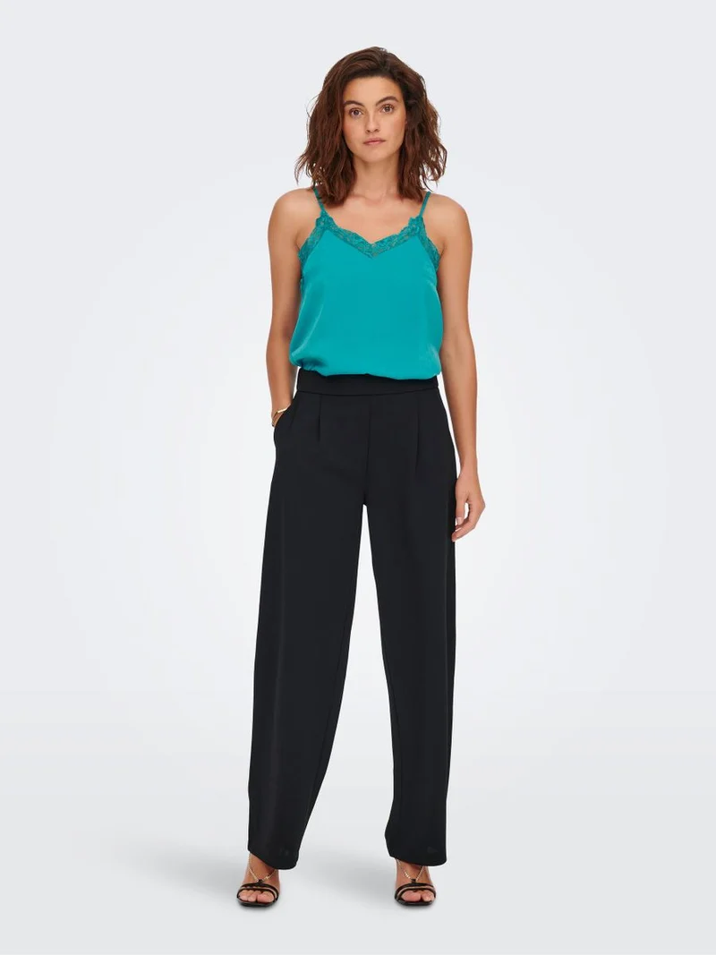 ONLFRIDAY S/L LACE SINGLET WVN