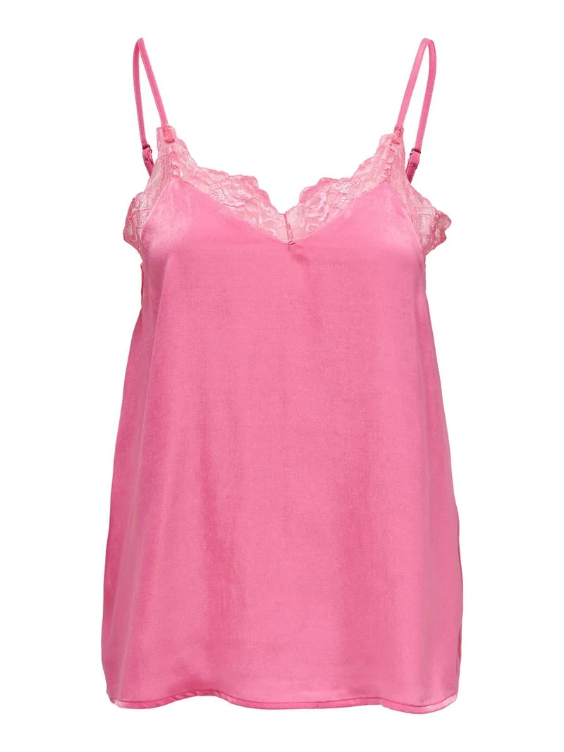 ONLFRIDAY S/L LACE SINGLET WVN