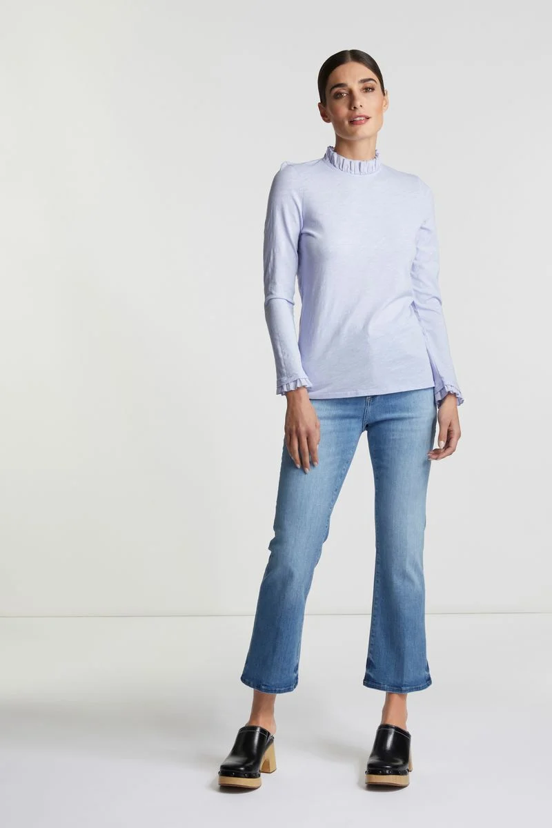 Organic Slub Frill Longsleeve