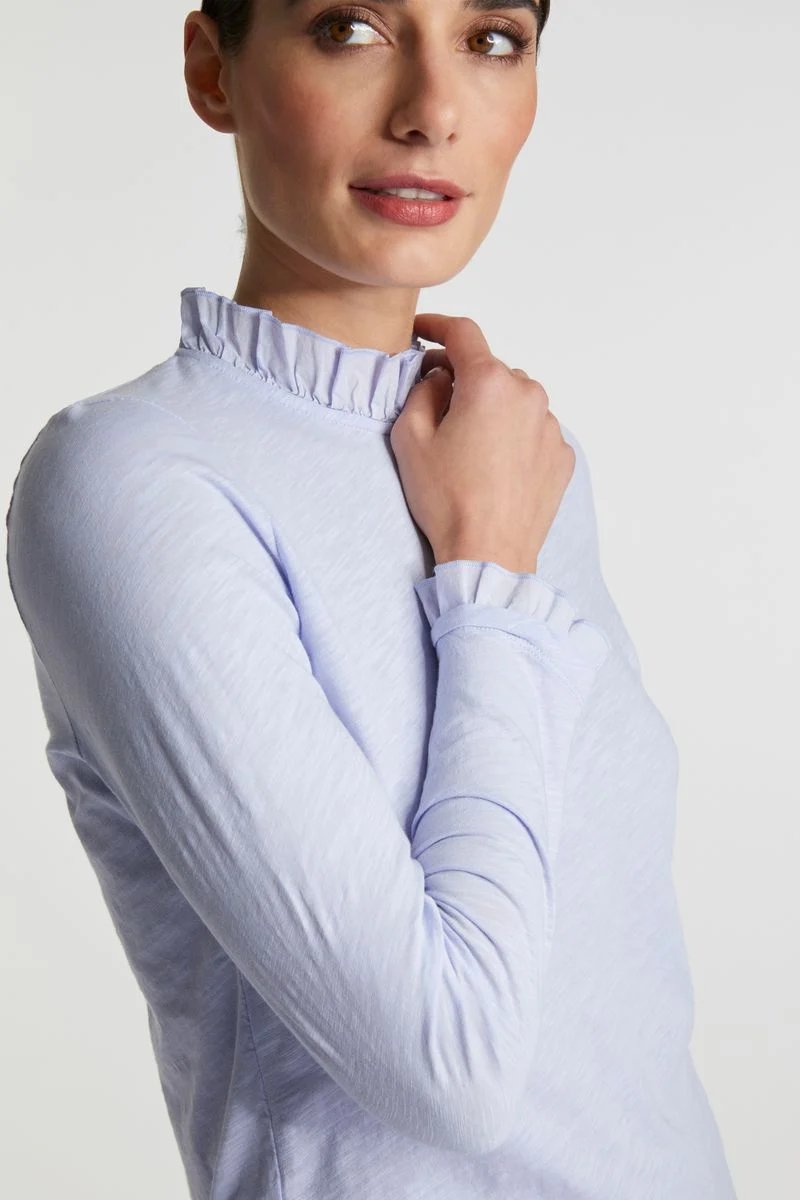 Organic Slub Frill Longsleeve