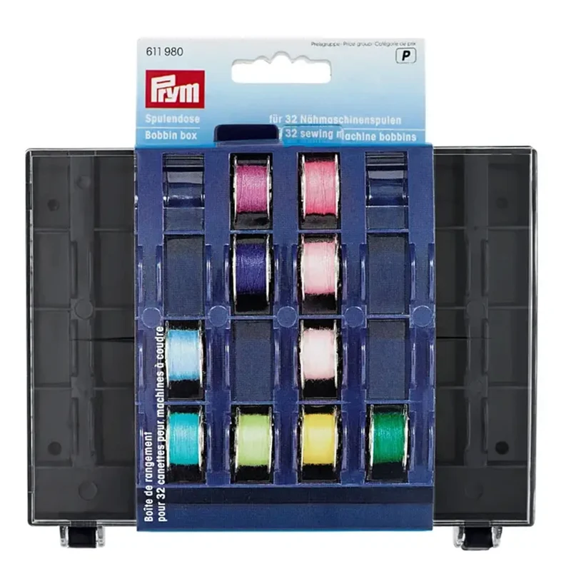 Prym Spulenbox für 32 Spulen