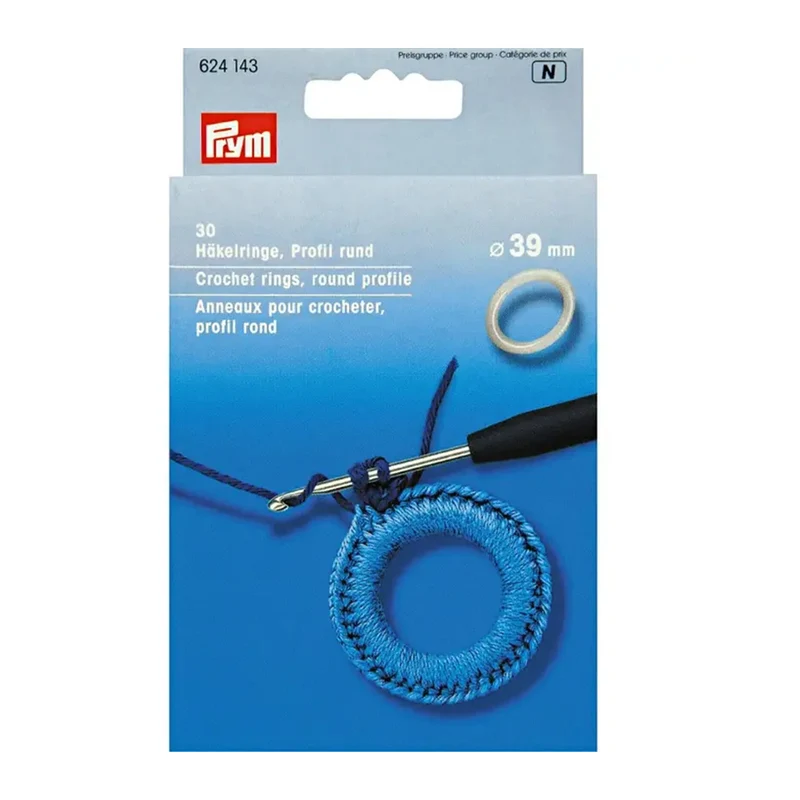 Prym Häkling, rund, 39 mm