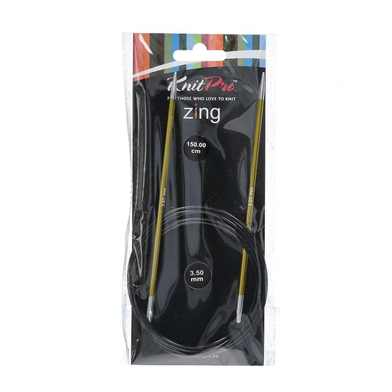 KnitPro Zing Rundstricknadeln 150 cm, 3,50 mm