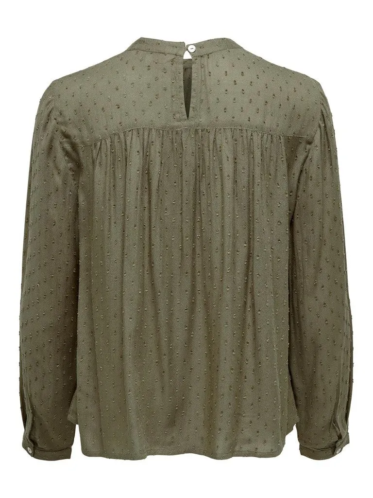 ONLPELIA LIFE LS DOT DNM BLOUSE FF CS