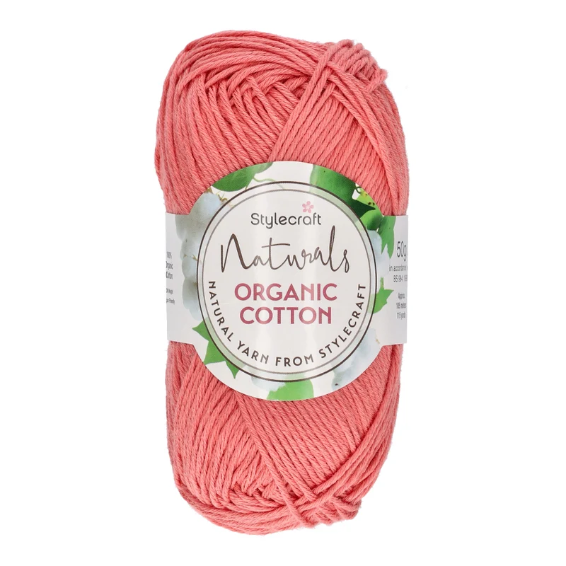 Stylecraft Naturals – Bio-Baumwolle DK 7178 Papaya
