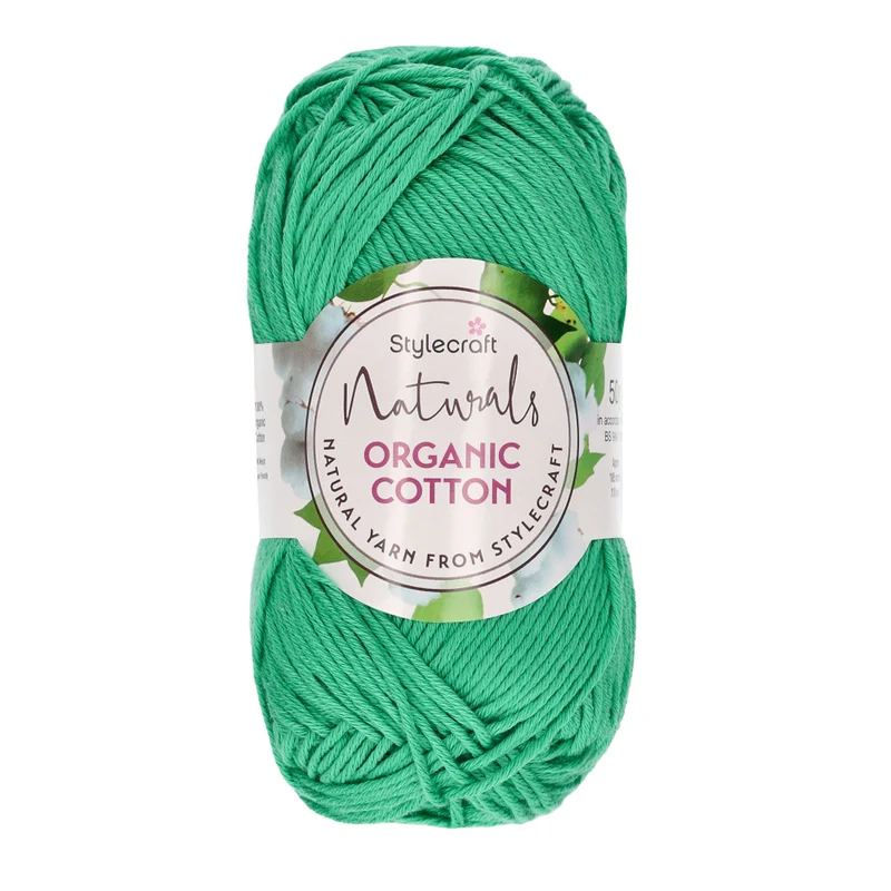Stylecraft Naturals – Bio-Baumwolle DK 7191 Jade