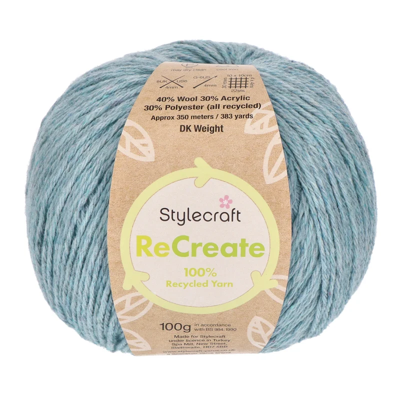 Stylecraft ReCreate DK 1946 Himmelblau