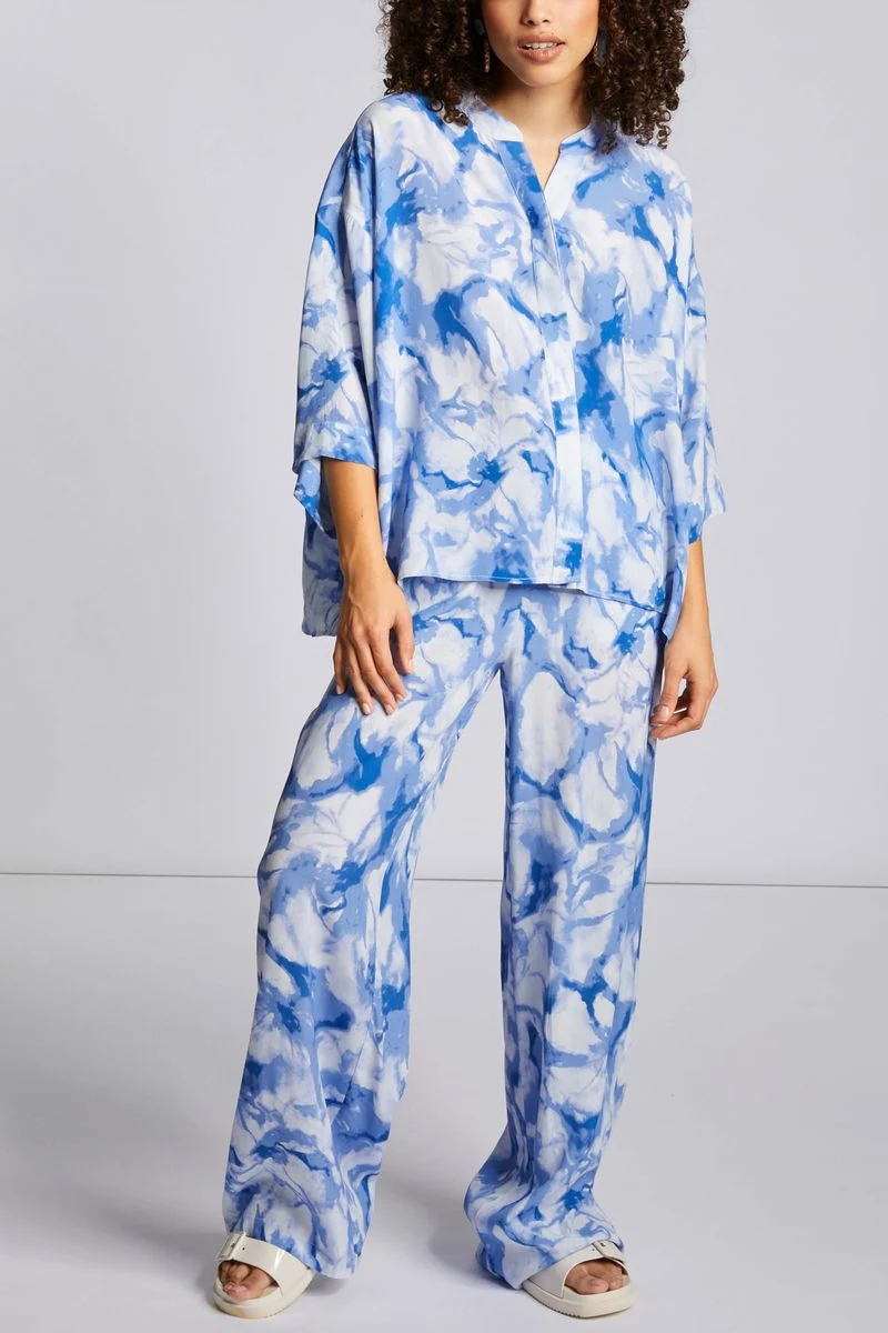 printed blouse