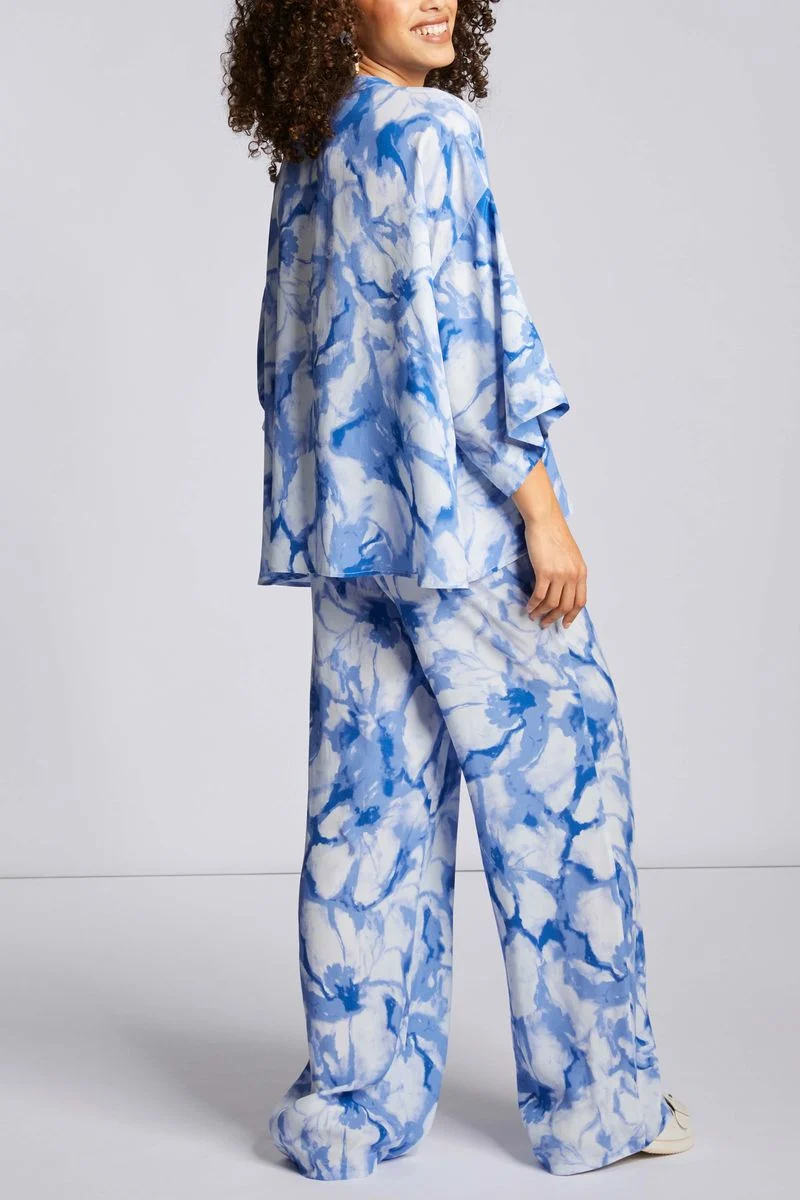 printed blouse