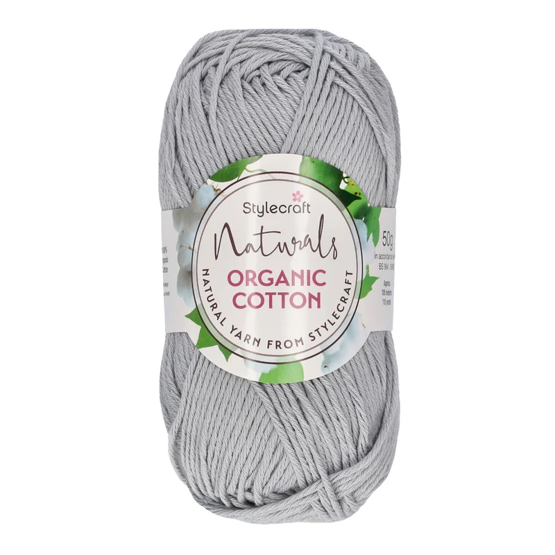 Stylecraft Naturals – Bio-Baumwolle DK 7203 Dove