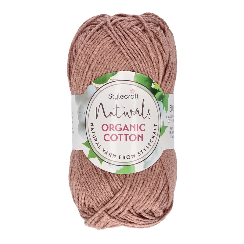 Stylecraft Naturals – Bio-Baumwolle DK 7188 Wood