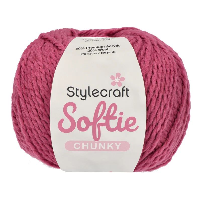 Stylecraft Softie Chunky 3110 Himbeere
