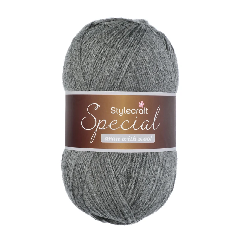 Stylecraft Special Aran mit Wolle 2427 Grau