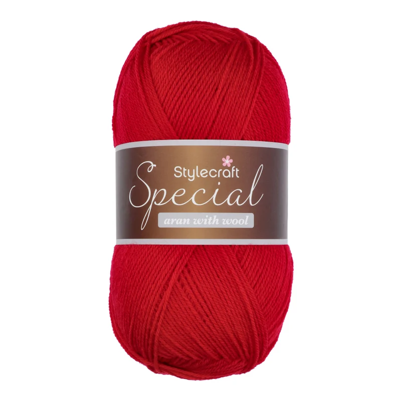 Stylecraft Special Aran mit Wolle 3266 Scarlet
