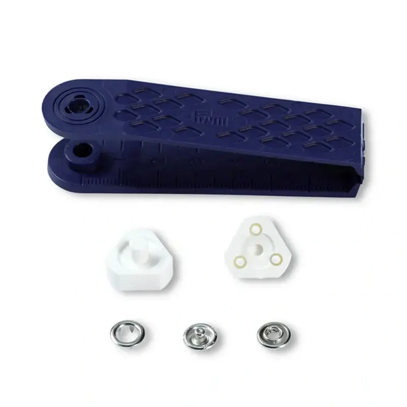 Prym Druckknöpfe ohne Nähen, Jersey, Silber, 8 mm