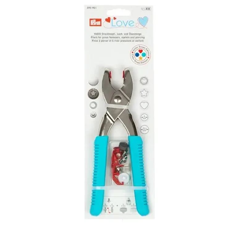Prym Love Vario-Zange + Werkzeug Color Snaps Mint