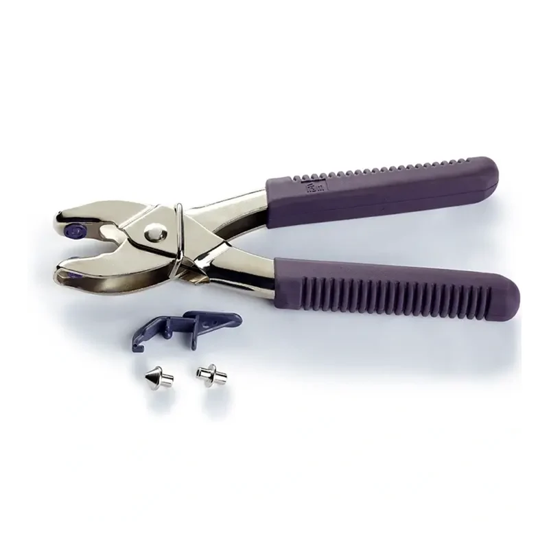 Prym Vario-Zange für Druckknöpfe mit 2 Stanzmatrizen für 3/4 mm