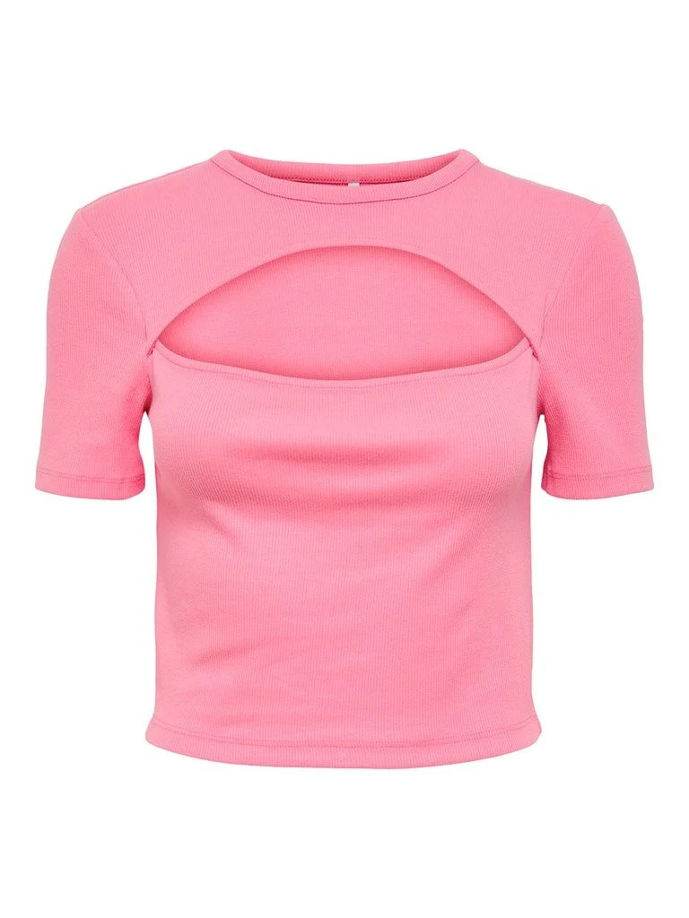 ONLANJA S/S CUT OUT TOP CS JRS